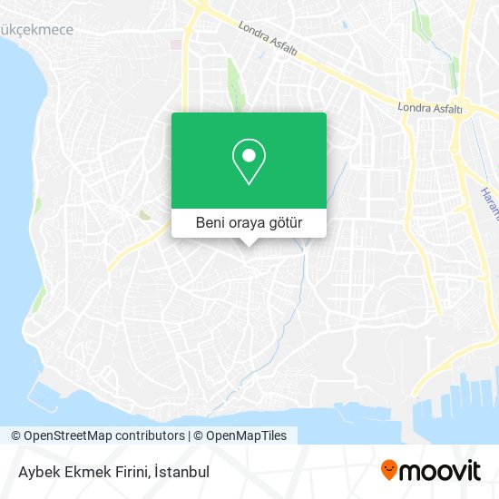 Aybek Ekmek Firini harita