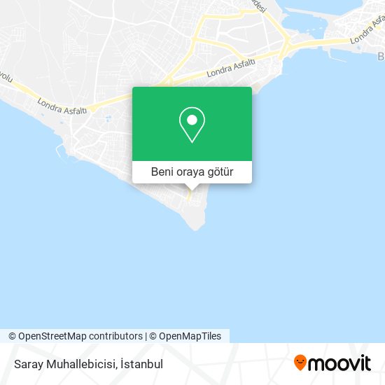 Saray Muhallebicisi harita