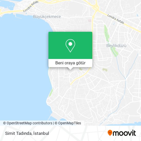 Simit Tadında harita