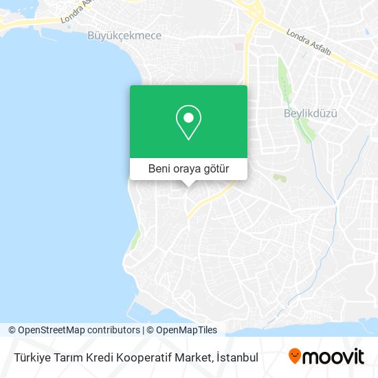 Türkiye Tarım Kredi Kooperatif Market harita