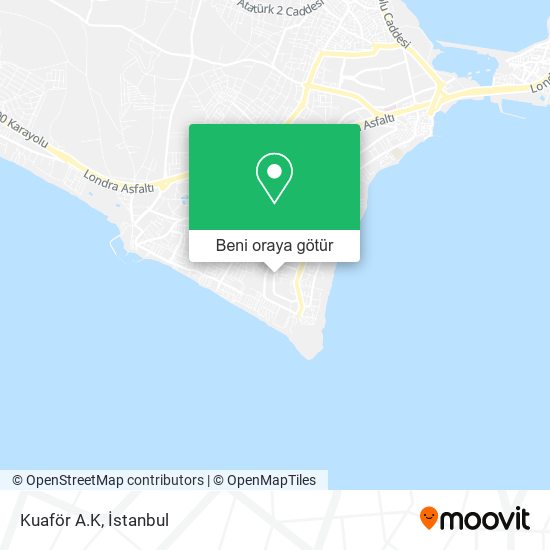 Kuaför A.K harita