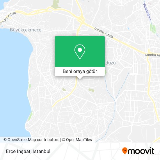 Erçe İnşaat harita