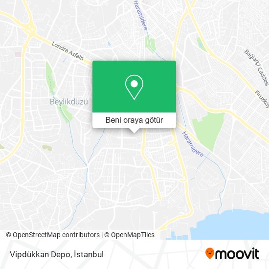 Vipdükkan Depo harita