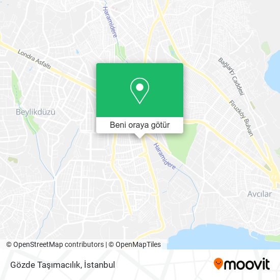Gözde Taşımacılık harita