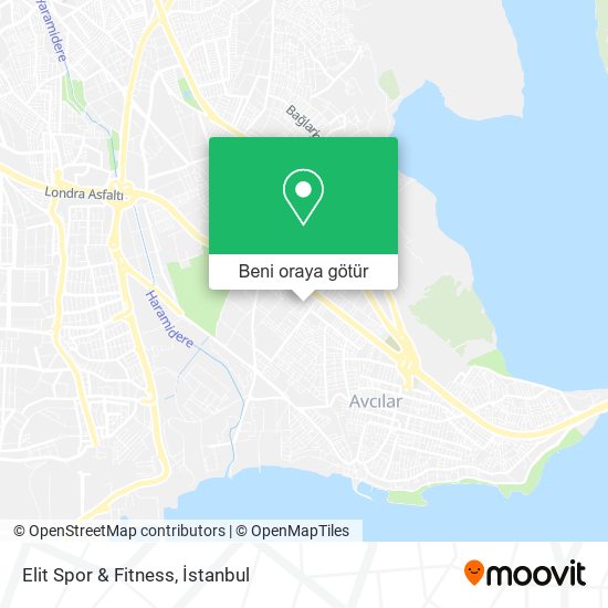 Elit Spor & Fitness harita