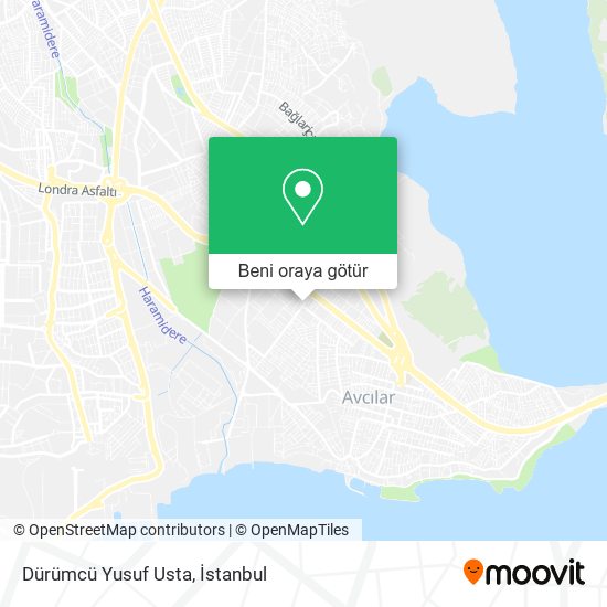 Dürümcü Yusuf Usta harita