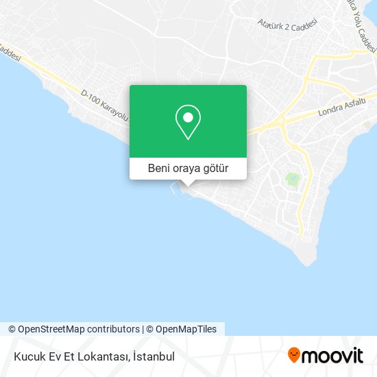 Kucuk Ev Et Lokantası harita