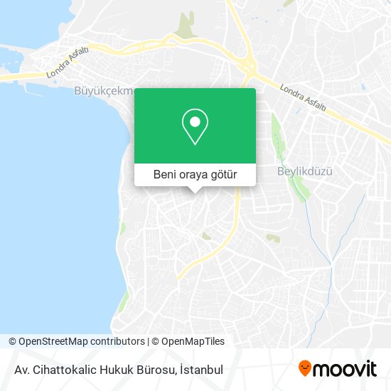 Av. Cihattokalic Hukuk Bürosu harita