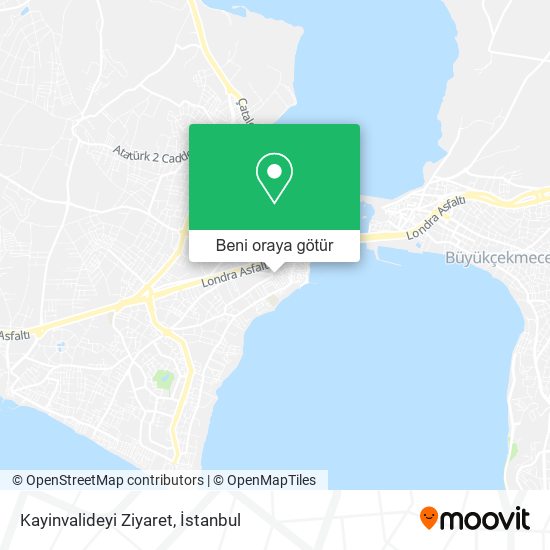 Kayinvalideyi Ziyaret harita