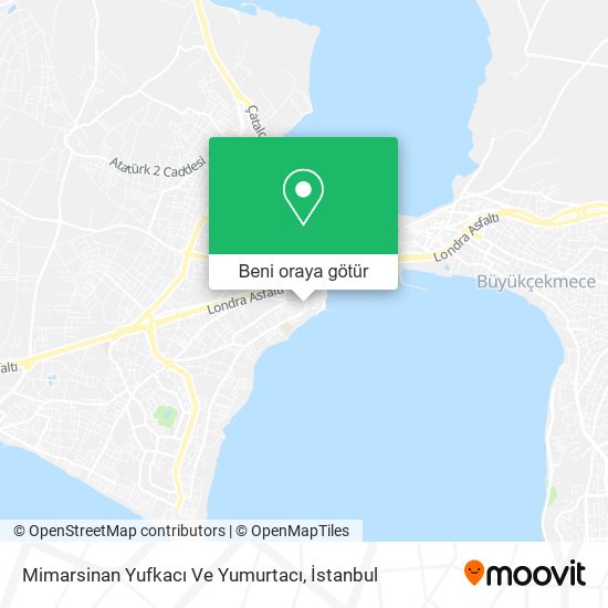 Mimarsinan Yufkacı Ve Yumurtacı harita