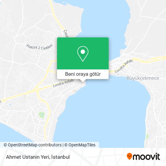 Ahmet Ustanin Yeri harita