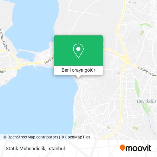 Statik Mühendislik harita