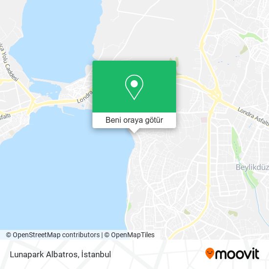 Lunapark Albatros harita