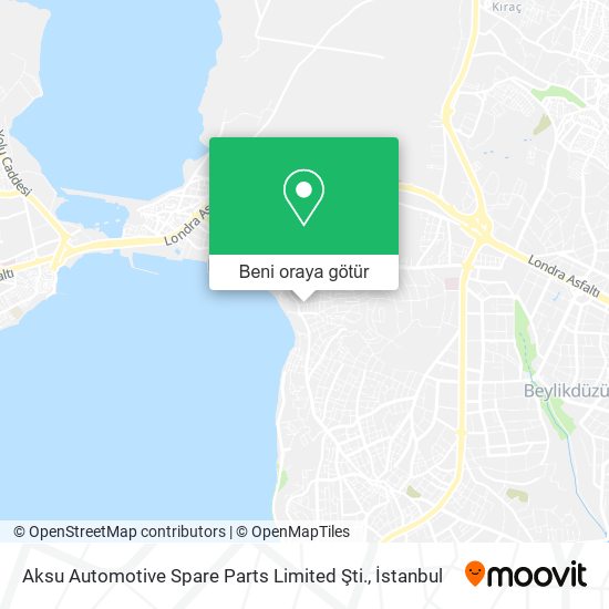 Aksu Automotive Spare Parts Limited Şti. harita