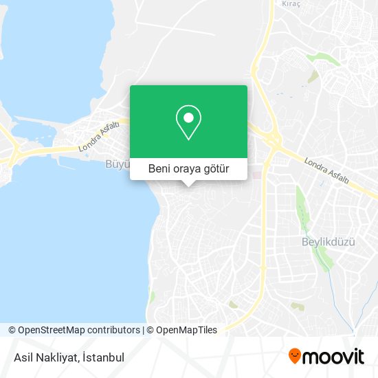 Asil Nakliyat harita