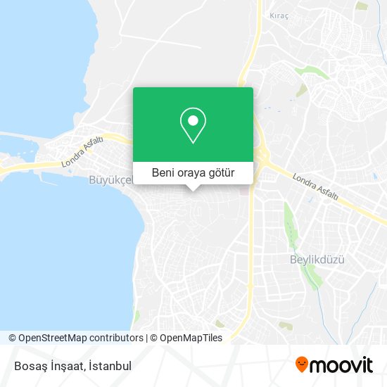 Bosaş İnşaat harita