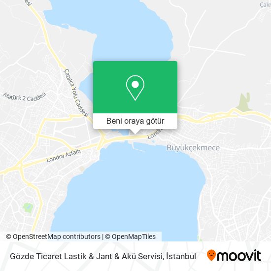 Gözde Ticaret Lastik & Jant & Akü Servisi harita