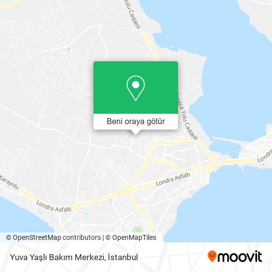 Yuva Yaşlı Bakım Merkezi harita