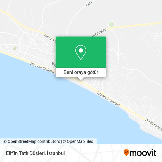 Elif'in Tatlı Düşleri harita