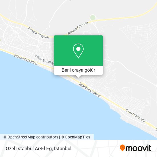 Ozel Istanbul Ar-El Eg harita