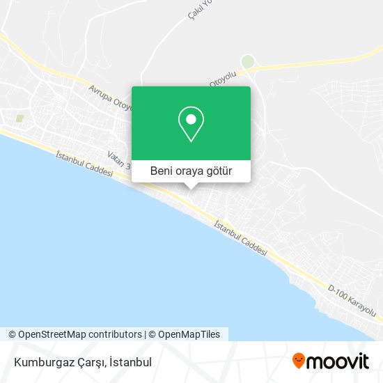 Kumburgaz Çarşı harita