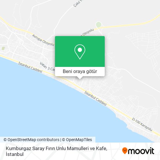 Kumburgaz Saray Fırın Unlu Mamulleri ve Kafe harita