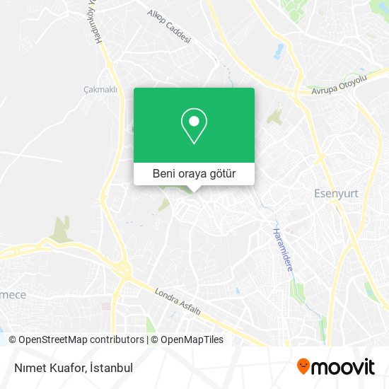 Nımet Kuafor harita