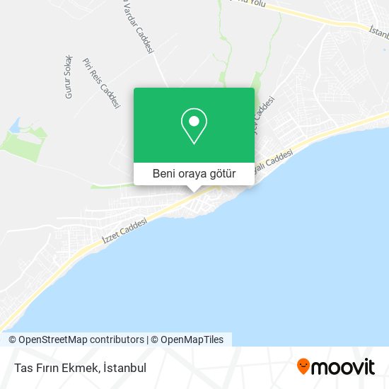 Tas Fırın Ekmek harita