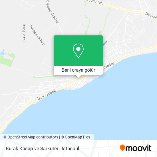 Burak Kasap ve Şarküteri harita