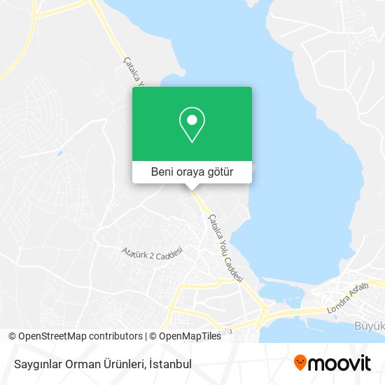 Saygınlar Orman Ürünleri harita