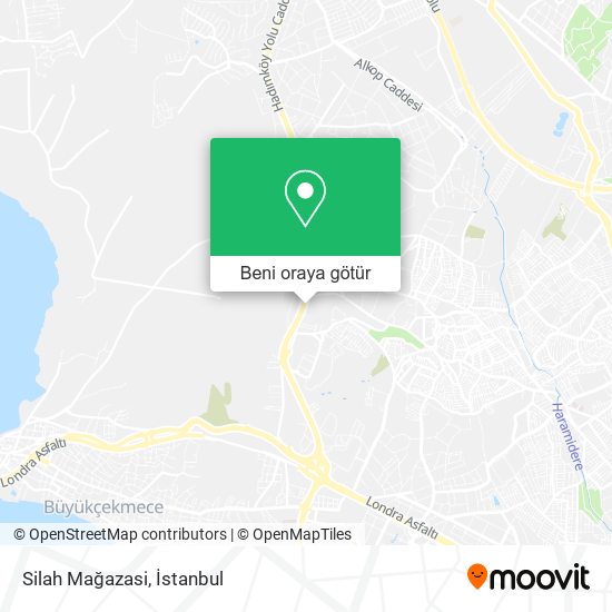 Silah Mağazasi harita