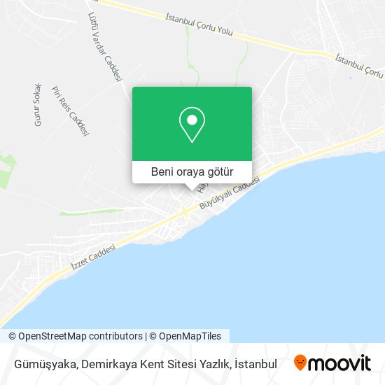 Gümüşyaka, Demirkaya Kent Sitesi Yazlık harita