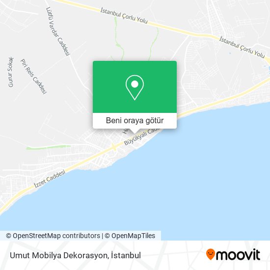 Umut Mobilya Dekorasyon harita