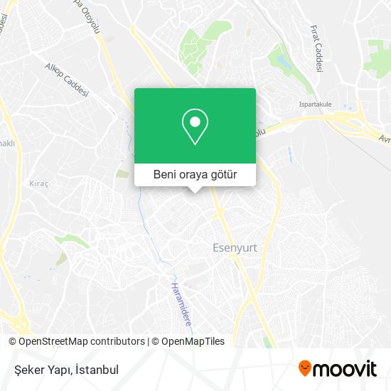 Şeker Yapı harita