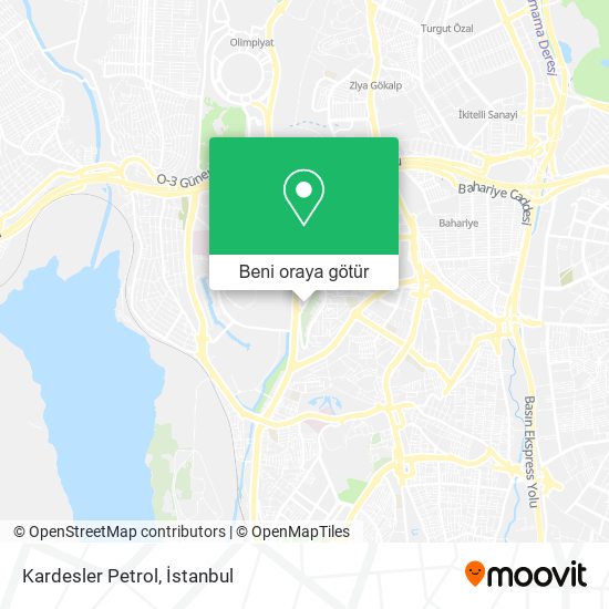 Kardesler Petrol harita
