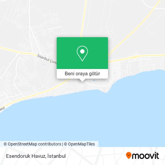 Esendoruk Havuz harita