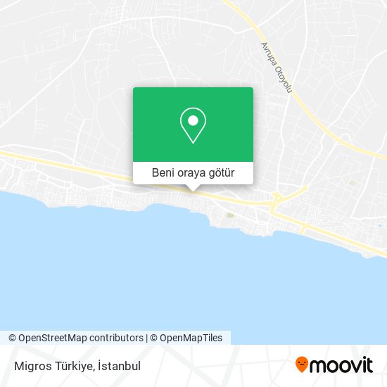 Migros Türkiye harita