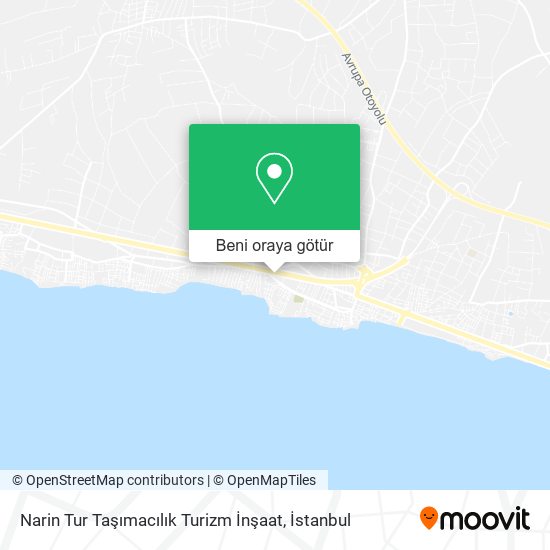 Narin Tur Taşımacılık Turizm İnşaat harita