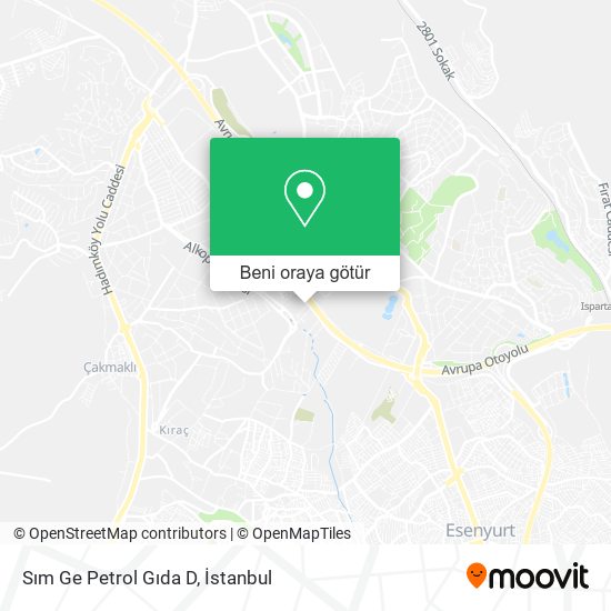 Sım Ge Petrol Gıda D harita