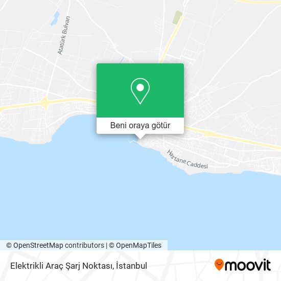 Elektrikli Araç Şarj Noktası harita