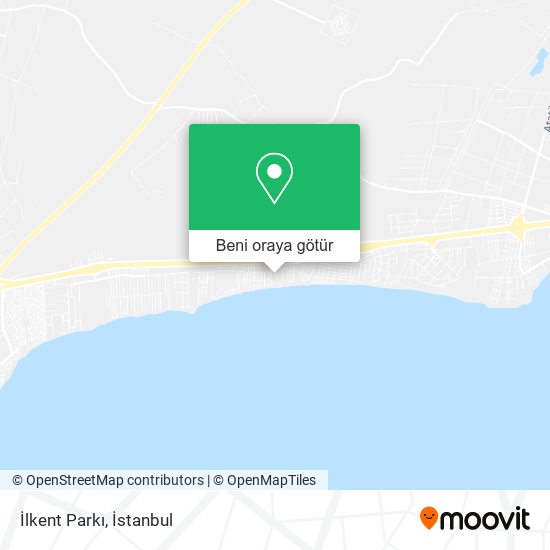 İlkent Parkı harita