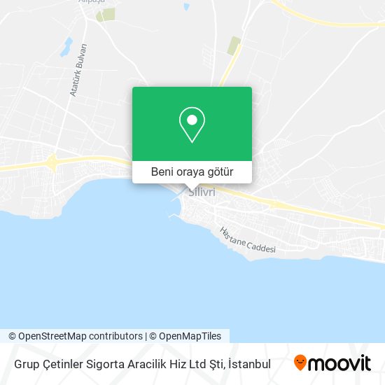 Grup Çetinler Sigorta Aracilik Hiz Ltd Şti harita