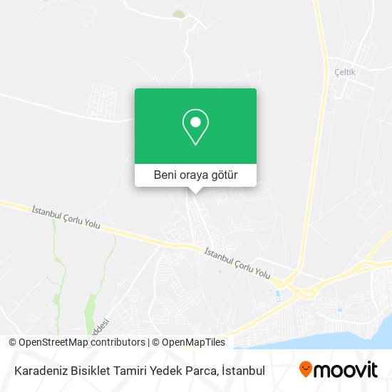 Karadeniz Bisiklet Tamiri Yedek Parca harita