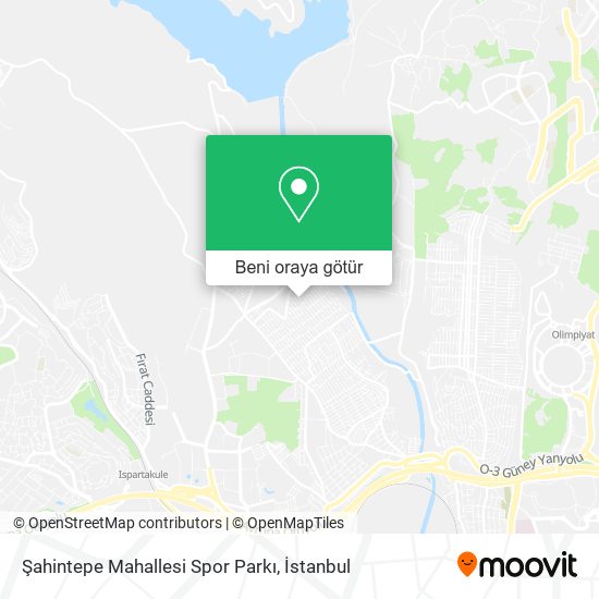 Şahintepe Mahallesi Spor Parkı harita