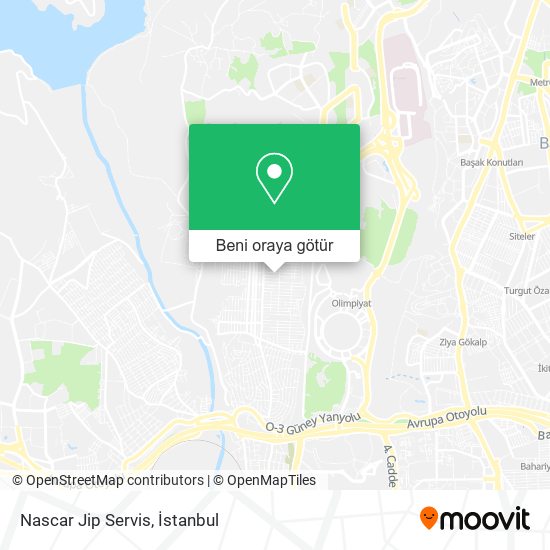 Nascar Jip Servis harita