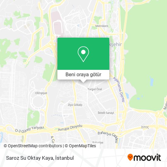 Saroz Su Oktay Kaya harita