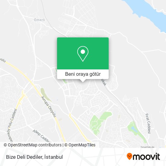 Bize Deli Dediler harita