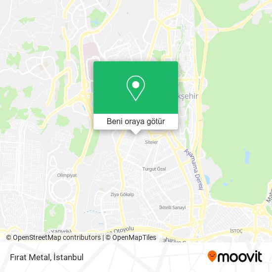 Fırat Metal harita