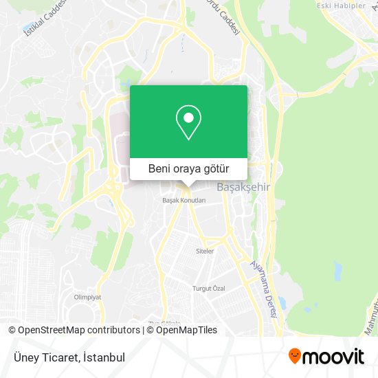 Üney Ticaret harita