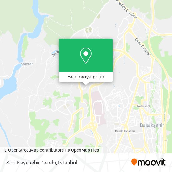 Sok-Kayasehır Celebı harita